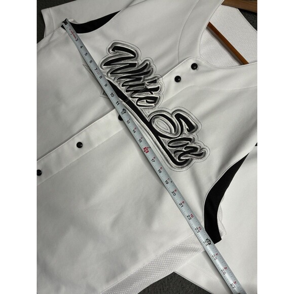 Vintage True Fan Chicago White Sox MLB Genuine Stitched Baseball Jersey Men’s XL - Picture 14 of 14